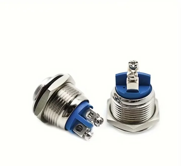 🔘 Metalni Taster Prekidač 16mm (High Head) sklopka