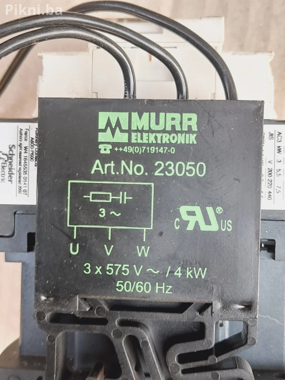 ⚡ Schneider Electric Kontaktor 25A 220v sklopka prekidač LC1D12 sa Murr RC Filterima ⚡