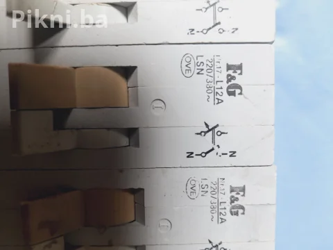 ⚡ Automatski osigurači F&G – razne amperaže 10A 12A 16A prekidači