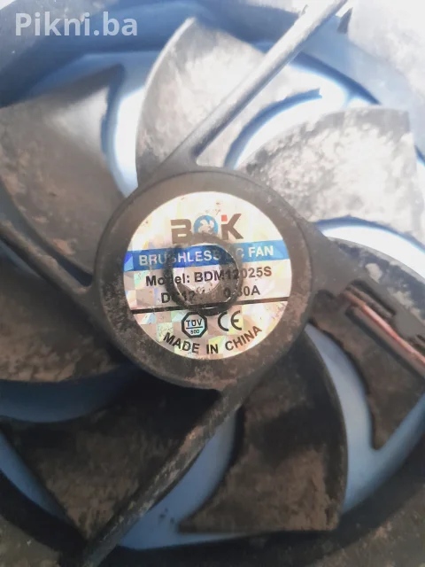 DC ventilatori 120x120mm (12V) - Veliki izbor (10 komada) turbina 8