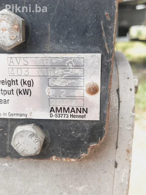 Vibracioni nabijač Ammann AVS 68 (2004) - Odličan motor Žaba skakavac vibro ploča 6