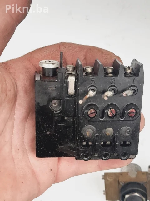 Bimetalni relej za zaštitu motora (Bimetal u bakelitnom kućištu)