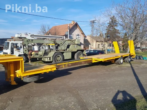 Gorica labudica 30 tona vojna niskonoseća poluprikolica Srbija