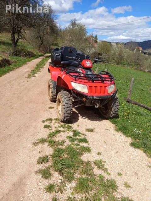 Quad atv artic cat pale