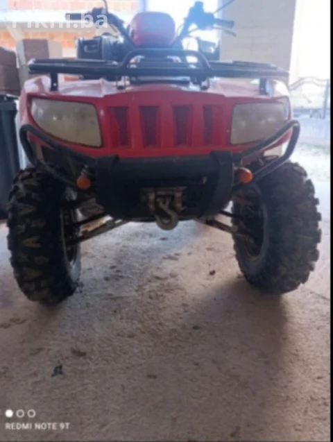 Quad atv artic cat pale