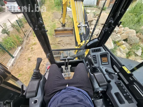 Mini bager Yanmar vio 50 maglaj 3