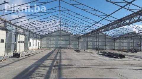 konstrukcija od  čelika  za skladišta, štale, industrijske hale, garaže 4