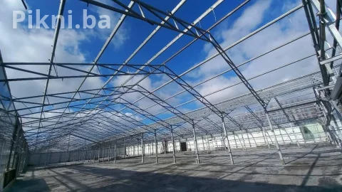 konstrukcija od  čelika  za skladišta, štale, industrijske hale, garaže