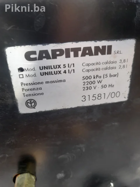 Profesionalni parni čistač Capitani Unilux 2200W paročistač (Bez priključaka) 5