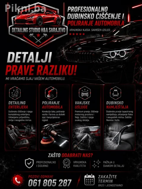 DetailingStudio Dubinsko Poliranje Sarajevo