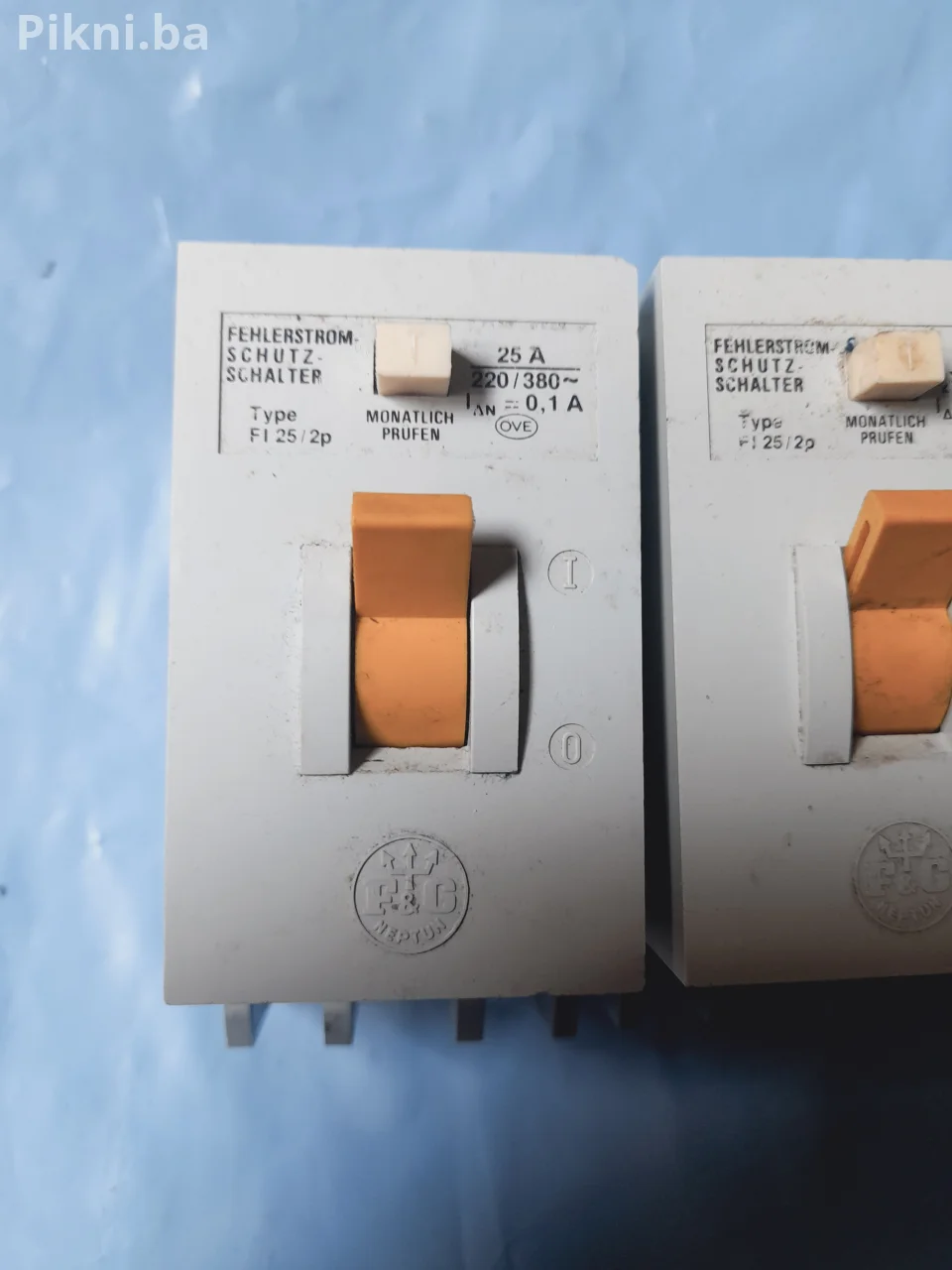 ⚡ FID Zaštitne sklopke (F&G / Elin) – Testirane i ispravne 25A 40A