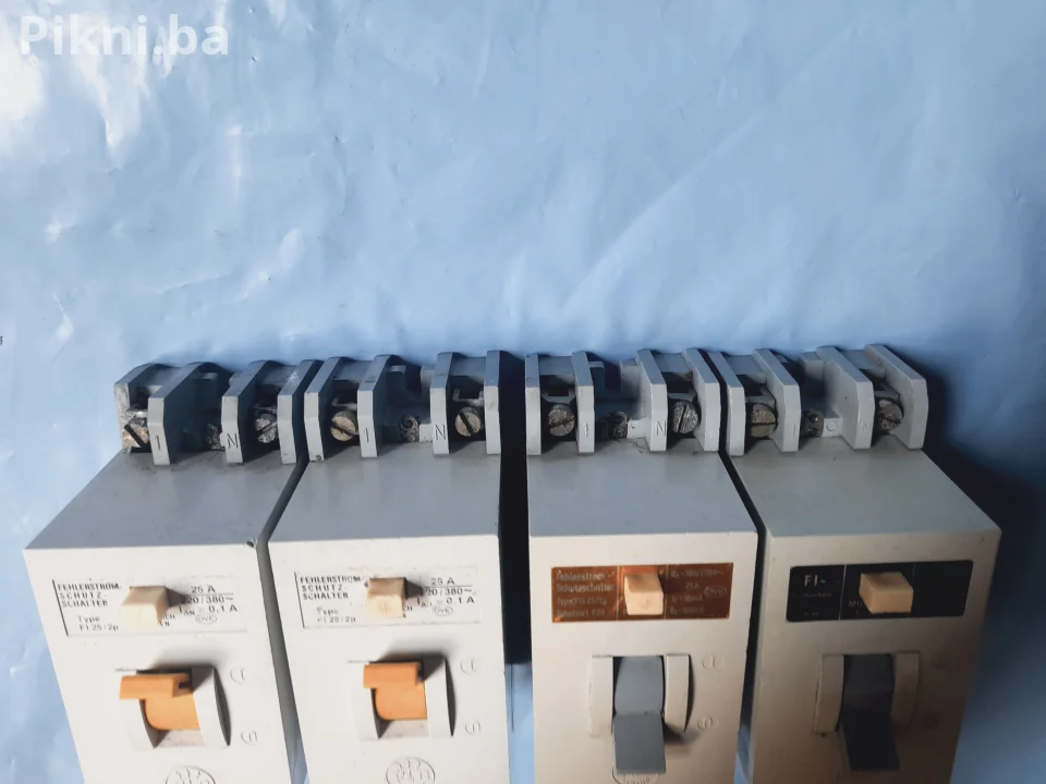 ⚡ FID Zaštitne sklopke (F&G / Elin) – Testirane i ispravne 25A 40A