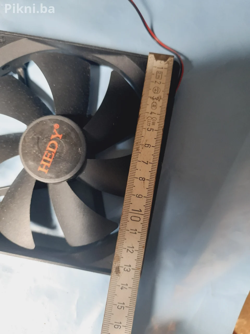 snažni ventilator za hlađenje 140x140mm - hedy 12v turbina