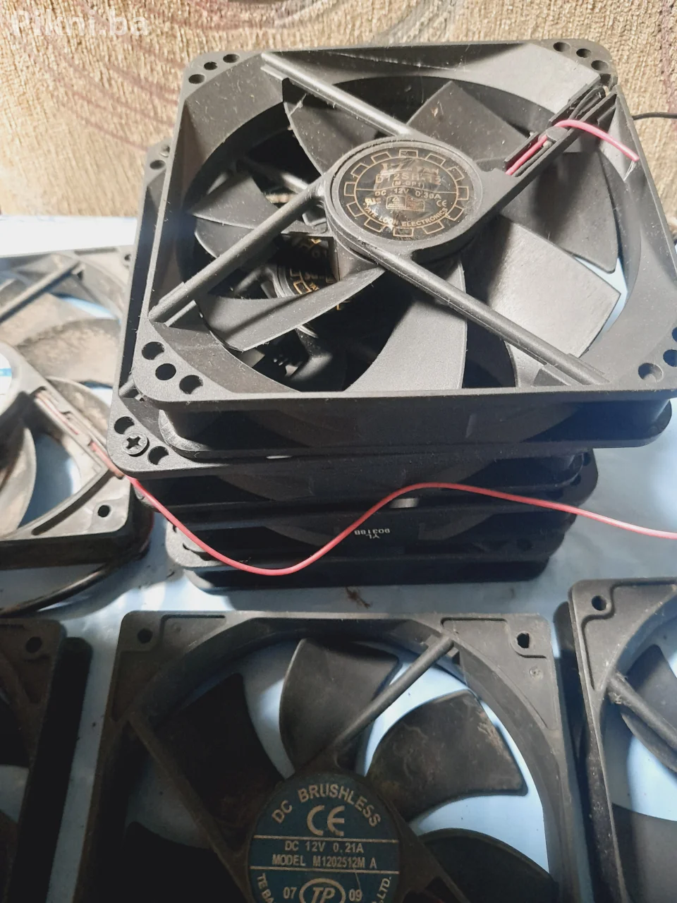 DC ventilatori 120x120mm (12V) - Veliki izbor (10 komada) turbina