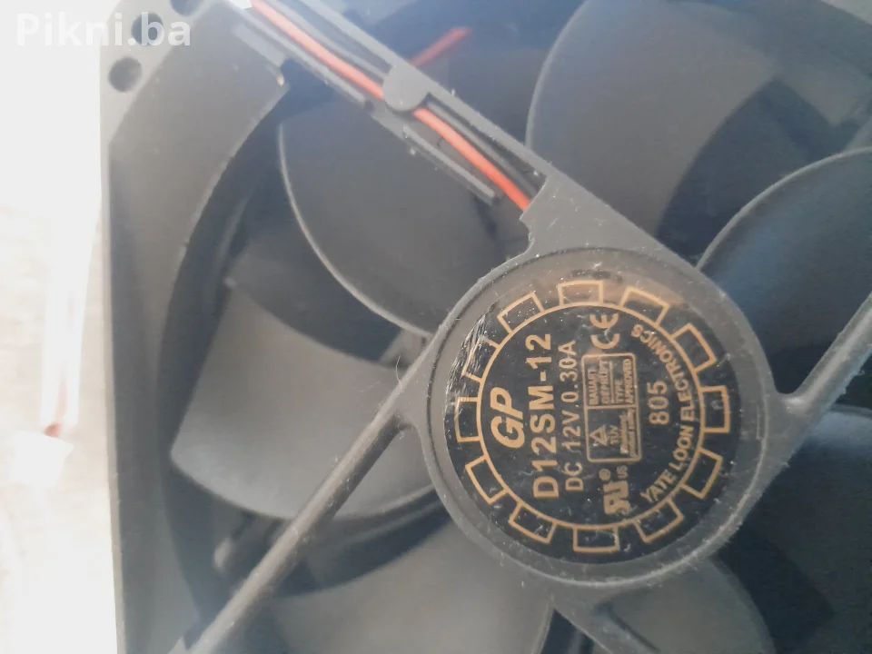 DC ventilatori 120x120mm (12V) - Veliki izbor (10 komada) turbina