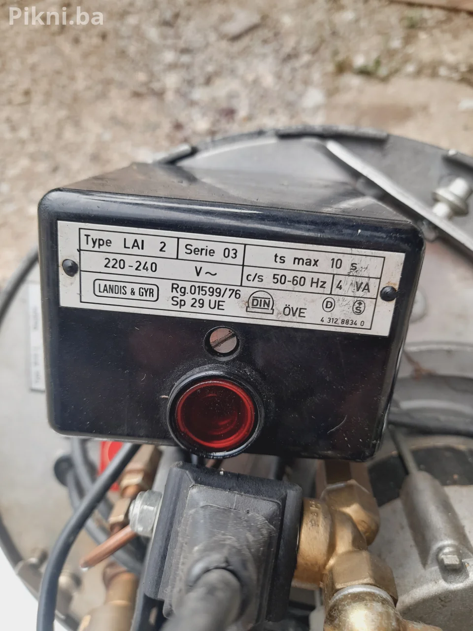 Gorionik na lož ulje naftu GIERSCH R1-V-L original (Nemački)