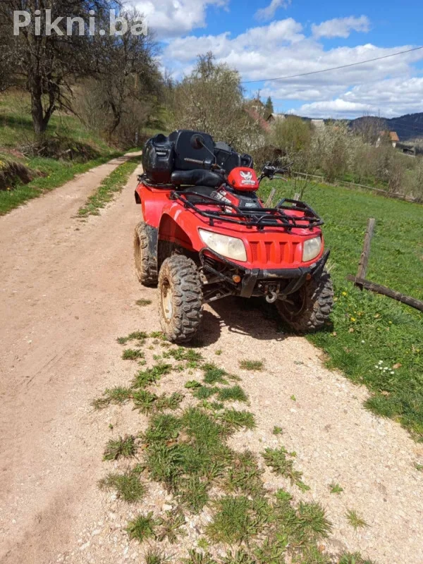 Quad atv artic cat pale