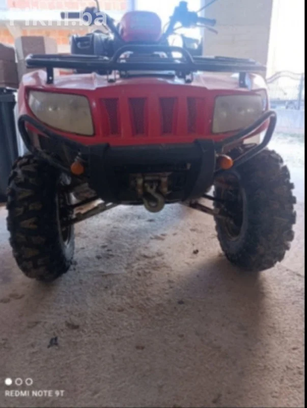 Quad atv artic cat pale