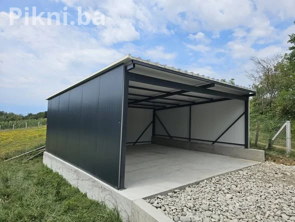 garaža nadstrešnica hala