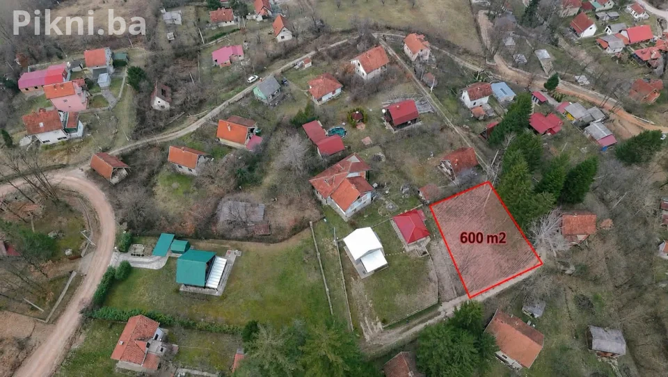 Građevinski plac Banji Vrujci. Berkovac.