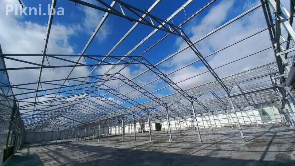 konstrukcija od  čelika  za skladišta, štale, industrijske hale, garaže