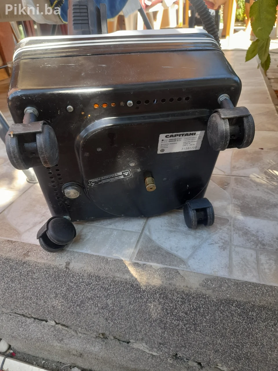 Profesionalni parni čistač Capitani Unilux 2200W paročistač (Bez priključaka)