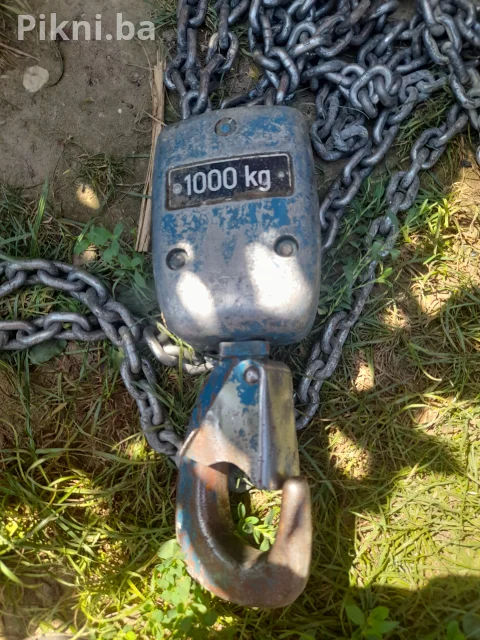 ⚙️ DEMAG ELEKTRIČNA LANČANA DIZALICA – 1000 KG lančara vrbac kran 9