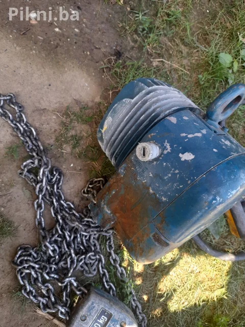 ⚙️ DEMAG ELEKTRIČNA LANČANA DIZALICA – 1000 KG lančara vrbac kran 4