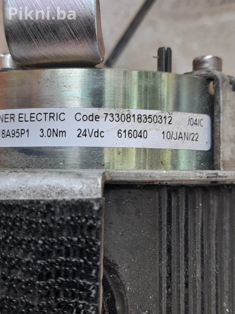 PERMOBIL DRIVE UNIT – POGONSKA JEDINICA – WARNER ELECTRIC elektro motor sa reduktorom 24 voltq 8