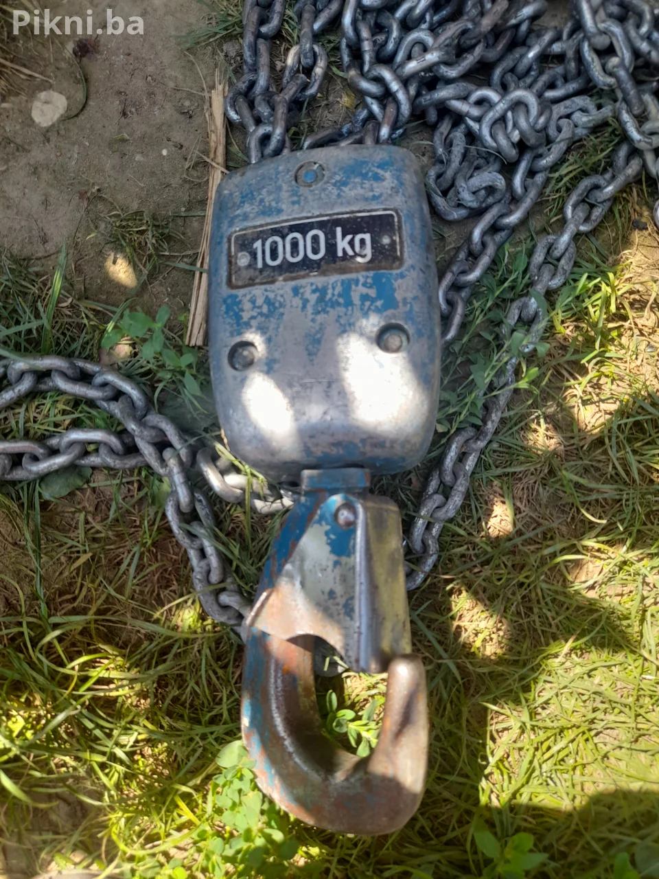 ⚙️ DEMAG ELEKTRIČNA LANČANA DIZALICA – 1000 KG lančara vrbac kran