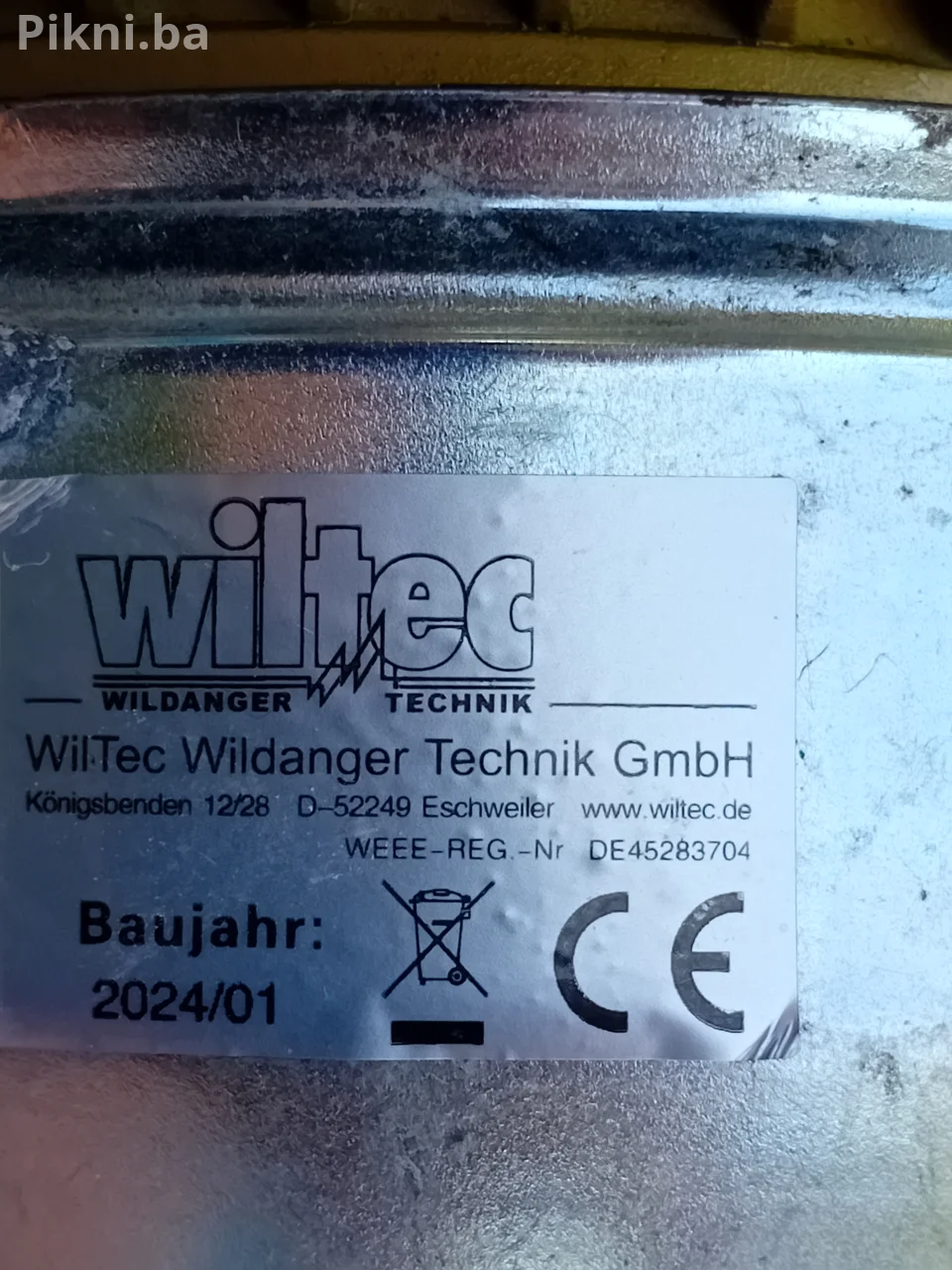 WilTec Pumpa za Bazen / Vodu 750W (Model 50377)