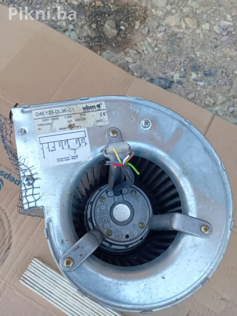Ventilator turbina sa Grijačem (Centrifugalni / Pužni)