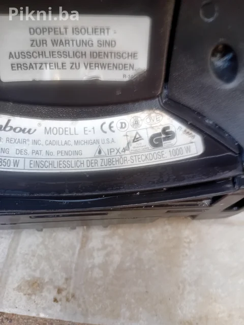 Rainbow E-1 e-Series Profesionalni Vodeni Usisivač (Američki kvalitet)