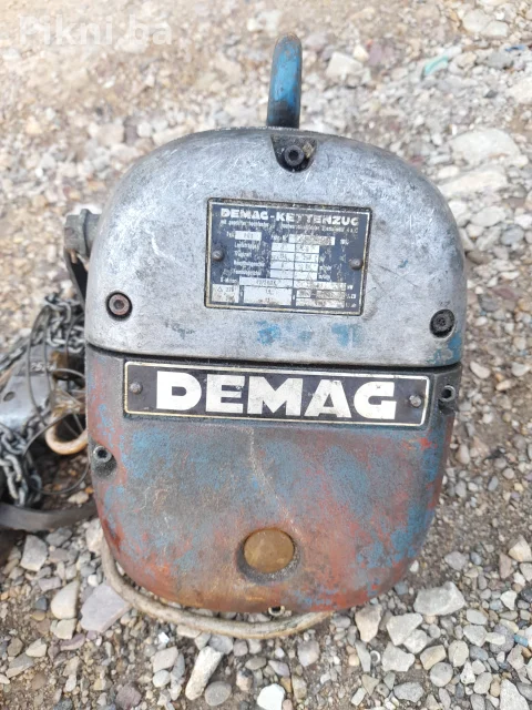 Električni lančani vitao / čekrk Demag PK 1 dizalica (125kg - 250kg)