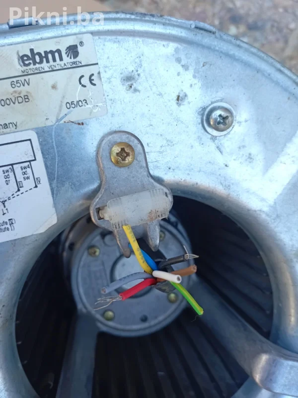 Ventilator turbina sa Grijačem (Centrifugalni / Pužni)