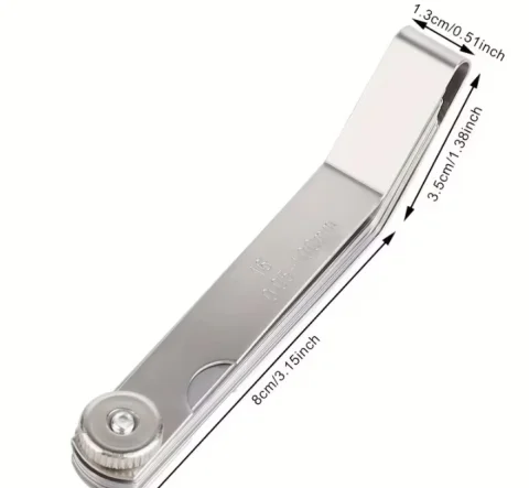Špijun / Mjerač zazora ventila 0.05 - 1.00 mm (16 listića) - Alat za motore i skutere