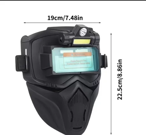 Automatska Maska za Zavarivanje sa LED Svjetlom + 4 Sočiva (NOVO) 5