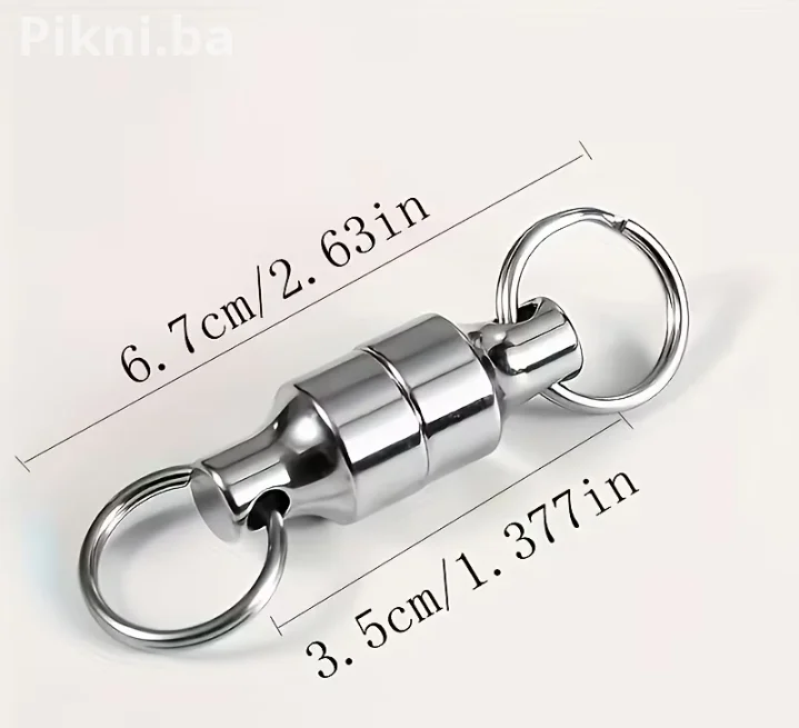 Magnetni privjesak / držač sa brzim otpuštanjem (Quick Release) – Za ključeve, ribolov i alat