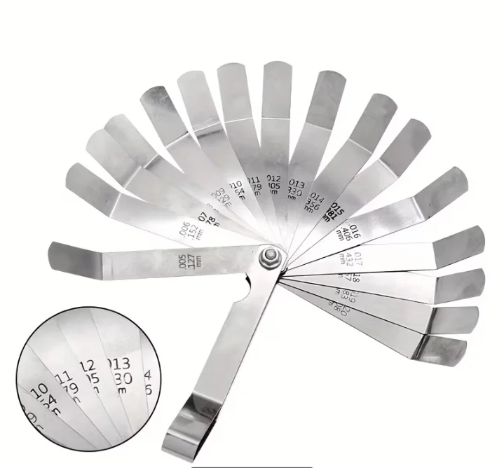 Špijun / Mjerač zazora ventila 0.05 - 1.00 mm (16 listića) - Alat za motore i skutere