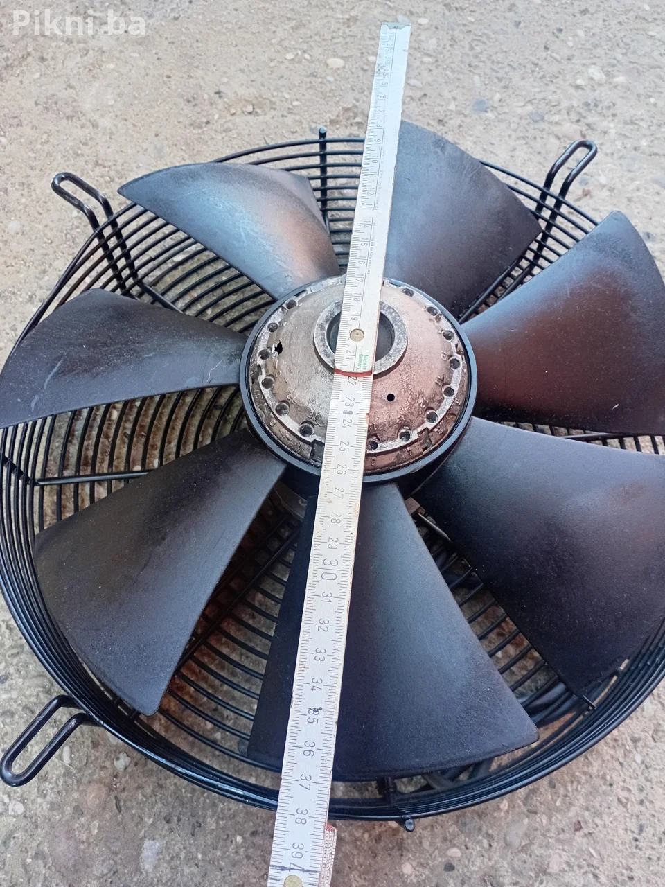 industrijski aksijalni ventilator Copeland by Hidria (Mod. Type 121) za dijelove.
