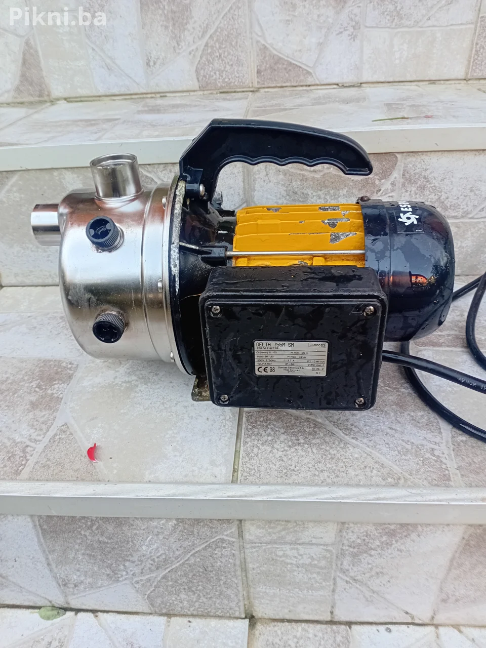 visokokvalitetnu inox pumpu za vodu ESPA DELTA 755M SM.