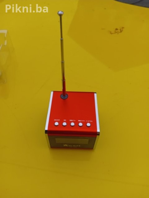 NOVO U PONUDI! Mini HiFi Zvučnici Hi-Rice SD-502 / Crveni 12