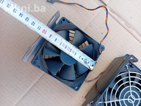 Ventilatori za Računarsko Kućište - 2 Komada (80x80mm) - ISPRAVNI 10 KM 5