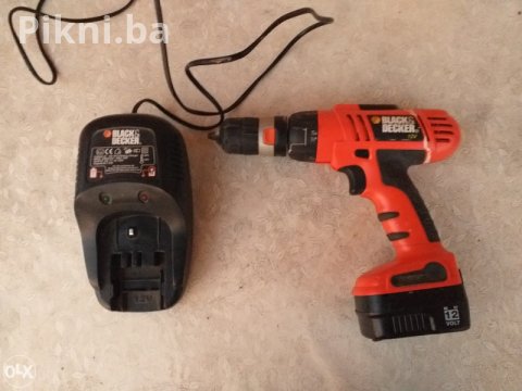 🛠️ AKU BUŠILICA BLACK & DECKER HP126F2B (12V) 🛠️ 1