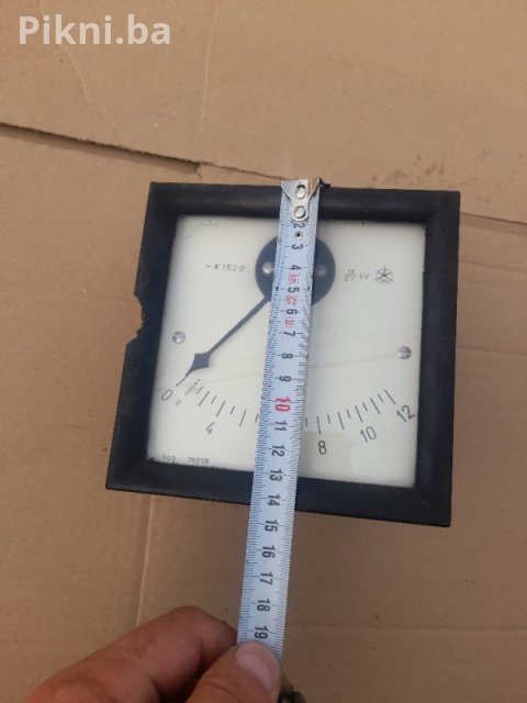 ⚡ BAKELITNI MJERNI INSTRUMENT (KILOVOLT 0-12KV) ⚡ 4