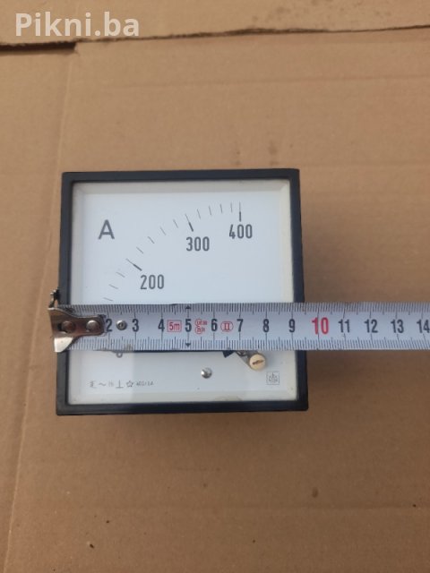 Industrijski Panelni Ampermetar AC 400A / 5A (Za Strujni Transfor 50 KM 4