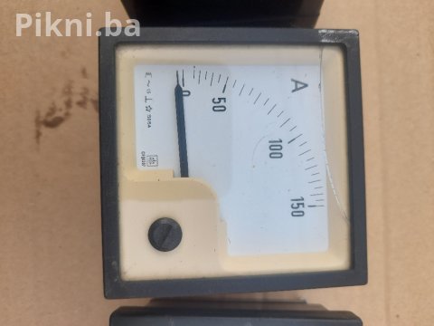 ⚡ SET ANALOGNIH PANELNIH AMPERMETARA (3 KOMADA, 150A) ⚡ 5