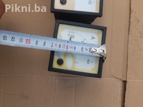 ⚡ SET ANALOGNIH PANELNIH AMPERMETARA (3 KOMADA, 150A) ⚡ 4