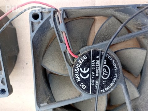 Ventilator 8x8cm turbina 12v elektro motor elektromotori coler 7 KM 9