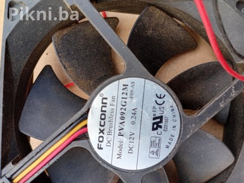 Ventilator 8x8cm turbina 12v elektro motor elektromotori coler 7 KM 8